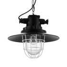 Подвес BayerLux "Хаус" Е27 черный 35х35х35-85см - фото 21742359