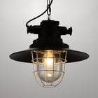 Подвес BayerLux "Хаус" Е27 черный 35х35х35-85см - фото 21742360