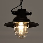 Подвес BayerLux "Хаус" Е27 черный 35х35х35-85см - фото 21742361