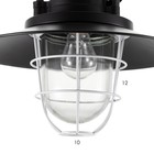 Подвес BayerLux "Хаус" Е27 черный 35х35х35-85см - фото 21742365