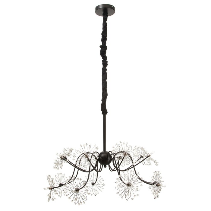 Люстра 1176/16 G4 20Вт черный 60х60х40см BayerLux - Фото 1