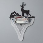 Бра "Олень и гора" LED 11Вт 4000К черный 20х29х5 см - фото 21742599