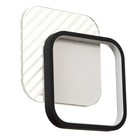 Бра "Двойной квадрат" LED 22Вт 3000/4000К белый 30х23х5 см - фото 23154079