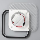 Бра "Двойной квадрат" LED 22Вт 3000/4000К белый 30х23х5 см - фото 23154082