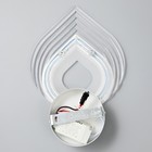 Бра "Лист" LED 12Вт 3000-4000К белый 24х19х4 см - фото 25574072