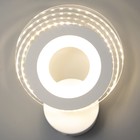Бра "Круг" LED 12Вт 3000-4000К белый 24х19х4 см - фото 23154106