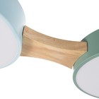 Люстра "Пиатти" 4LED 96Вт 3000-6000К синий зеленый 65х48х5 см BayerLux - Фото 6