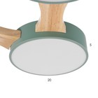 Люстра "Пиатти" 4LED 96Вт 3000-6000К синий зеленый 65х48х5 см BayerLux - Фото 7