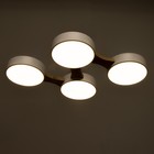 Люстра "Пиатти" 4LED 96Вт 3000-6000К белый 65х48х5 см BayerLux - Фото 5