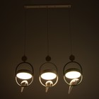Светильник BayerLux "Пиатти голубь" 3LED 72Вт 3000-6000К зеленый белый серый 22х22х43-85 см   766591 - Фото 5