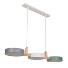 Светильник BayerLux «Пиатти» 3LED 72 Вт 3000-6000К зеленый белый серый 75×18×5-129 см - фото 5033606