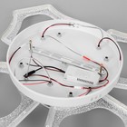 Люстра с ПДУ "Эстера" 5хLED 140Вт 60х60х15 см BayerLux 7666227 - фото 14076094
