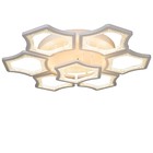 Люстра с ПДУ «Эстера» 7хLED 210 Вт белый 70×70×15 см BayerLux - фото 4368984