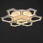 Люстра с ПДУ «Эстера» 7хLED 210 Вт белый 70×70×15 см BayerLux - фото 4368985