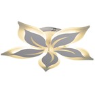 Люстра с ПДУ "Лилия" 5хLED 100Вт белый 55х55х10 см BayerLux 7666230