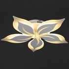 Люстра с ПДУ "Лилия" 5хLED 100Вт белый 55х55х10 см BayerLux 7666230