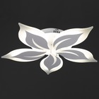 Люстра с ПДУ "Лилия" 5хLED 100Вт белый 55х55х10 см BayerLux 7666230