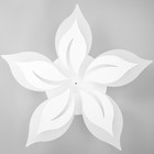 Люстра с ПДУ "Лилия" 5хLED 100Вт белый 55х55х10 см BayerLux 7666230