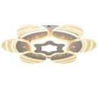 Люстра с ПДУ «Косм BayerLuxо» 7хLED 60 Вт белый 55×55×10 см BayerLux - Фото 1