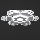 Люстра с ПДУ «Косм BayerLuxо» 7хLED 60 Вт белый 55×55×10 см BayerLux - фото 35047943