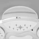 Люстра с ПДУ «Косм BayerLuxо» 7хLED 60 Вт белый 55×55×10 см BayerLux - фото 35047945