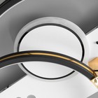 Люстра с ПДУ "Симпа" LED 126Вт черно-белый 50х50х10 см BayerLux 7666236