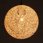 Светильник BayerLux Ротанг 1хЕ27 15Вт белый 30х30х130 см - фото 24243200