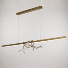 Светильник BayerLux Новита LED 18 Вт 3000К золото 120×18×100 см - фото 43004680