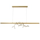 Светильник BayerLux Новита LED 18 Вт 3000К золото 120×18×100 см - фото 43004682