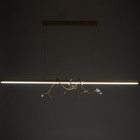 Светильник BayerLux Новита LED 18 Вт 3000К золото 120×18×100 см - фото 43004684