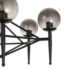 Люстра "Палетто" 6хЕ27 40Вт черный 70х66х36-80см BayerLux 7863093