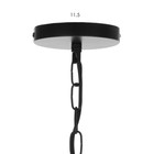 Люстра "Палетто" 6хЕ27 40Вт черный 70х66х36-80см BayerLux 7863093