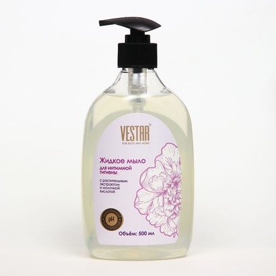 Жидкое мыло VESTAR, для интимной гигиены, 500 мл