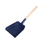 Совок хозяйственный, 19×19×5 см, металл, деревянный черенок 35 см, МИКС - Фото 3