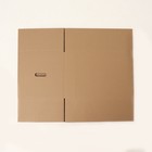 Коробка складная, бурая, с ручками 60 х 40 х 40 см - Фото 3