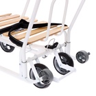 Санки детские с колёсами «Тимка 5 универсал», с ручкой, цвет белый - Фото 8