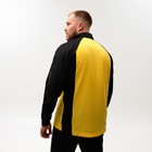 Ветровка ONLYTOP унисекс black/yellow, р. 46 - Фото 13