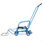 Санки детские с колёсами «Тимка 3К универсал», с ручкой, цвет голубой - Фото 7