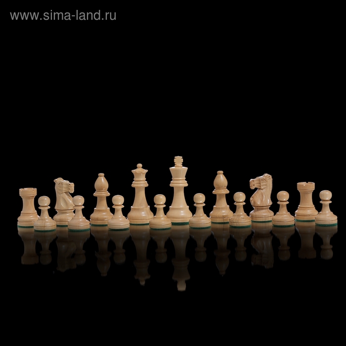 Фигуры шахматные, ручная работа, 3,3 × 3,3 × 8,5 см - Фото 1