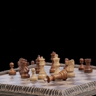 Фигуры шахматные, ручная работа, 3,3 × 3,3 × 8,5 см - Фото 3