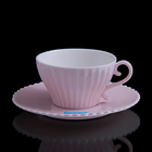 УЦЕНКА Набор: 2 чайные пары Confetteria розовые, 150 мл, 17 × 17 × 15 см - Фото 2