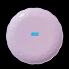 Набор тарелок Dolci розовый (6 шт), 20 × 20 × 2 см - Фото 1