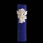 Ваза White Rose Stretto, синяя, 15 × 15 × 40 см - Фото 1