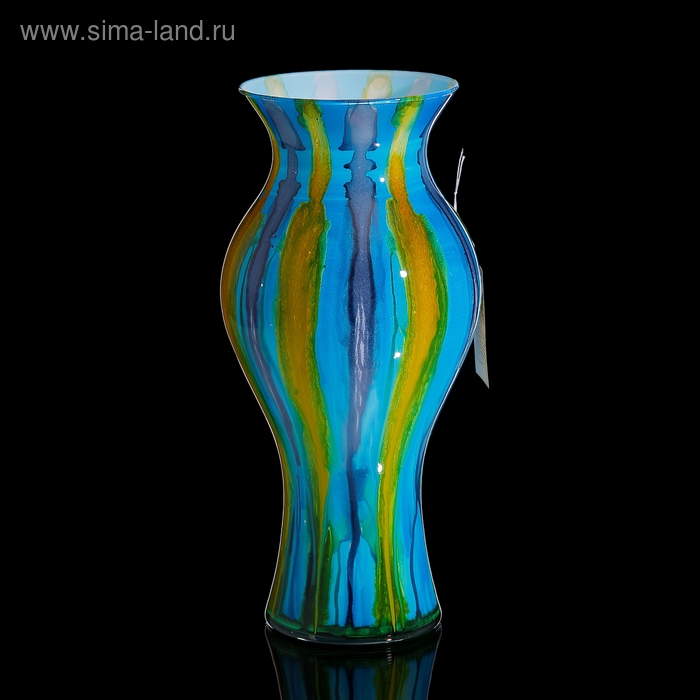 ваза стеклянная "Виченца", 14,5 × 37 см - Фото 1