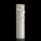 Ваза Beige Rose Stretto, кремовая, 15 × 15 × 40 см - Фото 1