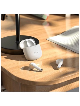 Наушники беспроводные Hoco ES56, TWS, BT 5.1, 30/320 мАч, белые