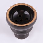 Кальян в сборе для курения комплект «Тунч», 25 см, 1 трубка, черный - Фото 5