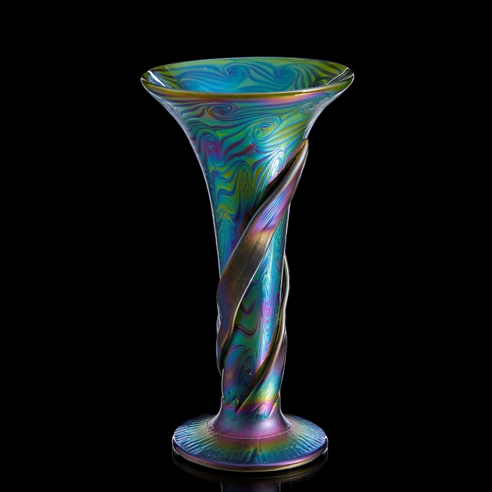 Ваза интерьерная "Open Iris Glass", 35 см - фото 1886166355
