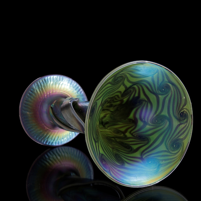 Ваза интерьерная "Open Iris Glass", 35 см - фото 1886166358