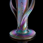 Ваза интерьерная "Iris Leaf Glass", 33 см - Фото 4